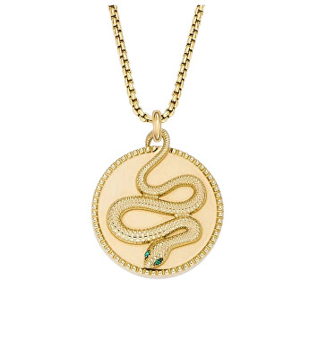 Fossil - Elegantní pozlacený náhrdelník Lunar New Year JF04827710