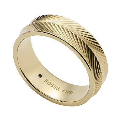 Fossil - Elegantní pozlacený prsten Harlow JF04118710