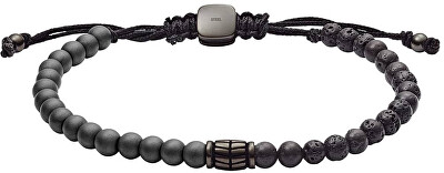 Fossil - Náramek s hematity a lávovými kameny JF03008793