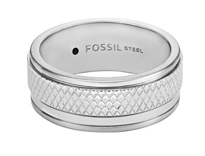Fossil - Pánský ocelový prsten Knox JF04768040