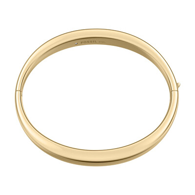 Fossil - Brățară fixă placată cu aur pentru femei JF05000710