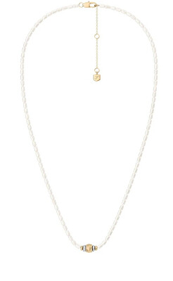Fossil - Překrásný perlový náhrdelník Harlow JF04992998