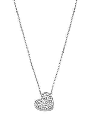 Fossil - Romantický ocelový náhrdelník s krystaly Sadie JF04674040