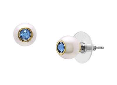 Fossil - Slušivé náušnice s modrými krystaly Bright Baubles JA7253710