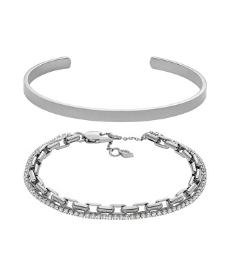 Fossil - Slušivý dámský set náramků JGFTSET1104