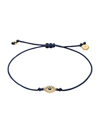 Fossil - Šnúrkový náramok Evil eye Sutton Mini Moments JA7312710