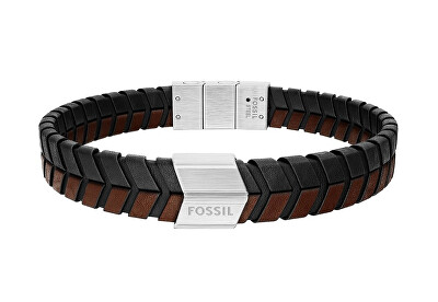Fossil - Brățară din piele Fashion pentru bărbați Woven JF04984040