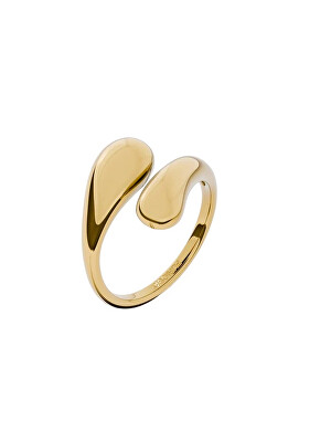 Furiosa - Módní pozlacený prsten Lush SR-LUSH-G