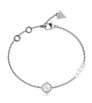 Guess - Blyštivý ocelový náramek se zirkony Tiny Dancer JUBB04644JWRH