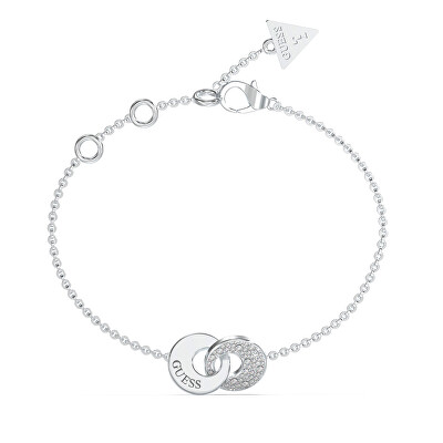 Guess - Dámský ocelový náramek Blooming Summer JUBB05220JWRH