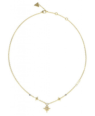 Guess - Dámský pozlacený náhrdelník Guess In The Sky JUBN03329JWYGT/U