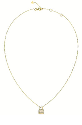 Guess - Dámský pozlacený náhrdelník Guess My Secret JUBN05417JWYGT/U