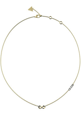 Guess - Dámský pozlacený náhrdelník nekonečno Endless Dream JUBN03264JWYGT/U