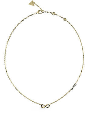 Guess - Dámský pozlacený náhrdelník nekonečno Endless Dream JUBN03400JWYGT/U