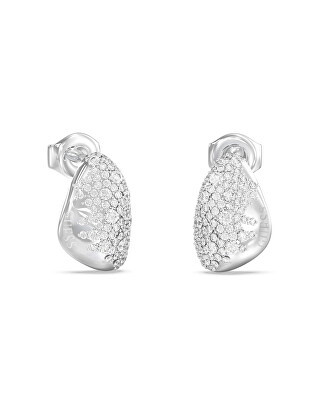 Guess - Cercei de designer cu cristale Moon Drops JUBE06255JWRHT/U