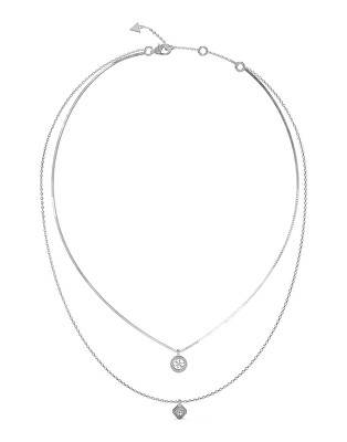 Guess - Dvojitý náhrdelník z oceli 4G Crush JUBN04159JWRHT/U