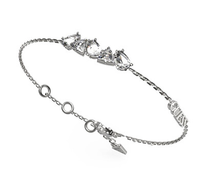 Guess - Elegantní ocelový náramek se zirkony Wonderlights JUBB04405JWRH