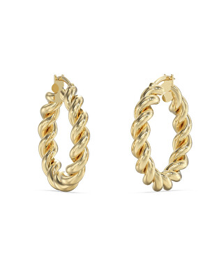 Guess - Elegantné pozlátené kruhy Madison JUBE06428JWYGT/U