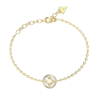 Guess - Elegantný pozlátený náramok 4G Supreme JUBB06397JWYG