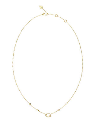 Guess - Fashion pozlátený náhrdelník G Camden JUBN06336JWYGT/U