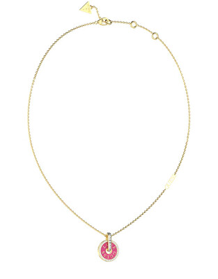 Guess - Fashion pozlacený náhrdelník Love Guess JUBN04077JWYGFCT/U