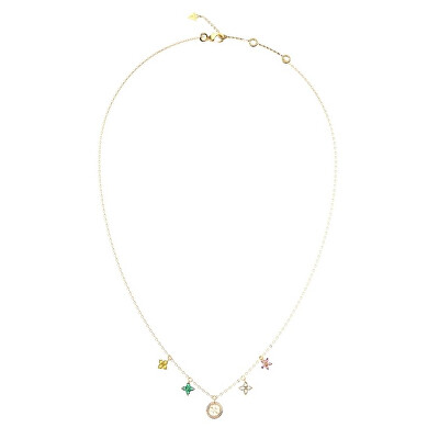 Guess - Fashion pozlacený náhrdelník Secret Garden JUBN06032JWYGMCT/U