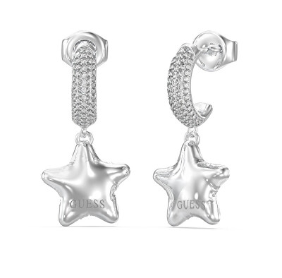 Guess - Jedinečné náušnice s hvězdičkou Iconique JUBE05548JWRHT/U