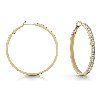 Guess - Luxusní pozlacené náušnice s krystaly Color My Day JUBE02247JWYGT/U