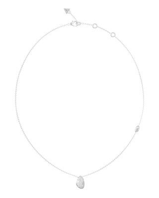 Guess - Moderní ocelový náhrdelník Moon Drops JUBN06252JWRHT/U