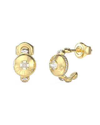 Guess - Moderní pozlacené náušnice Sparks JUBE06281JWYGT/U