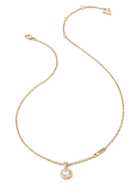 Guess - Moderní pozlacený náhrdelník Color My Day JUBN02245JWYGT/U