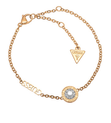 Guess - Moderní pozlacený náramek Color My Day JUBB02246JWYG
