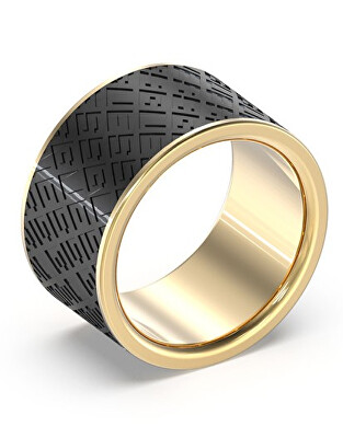 Guess - Moderní pozlacený prsten King`s Road JUMR03226JWYGBK