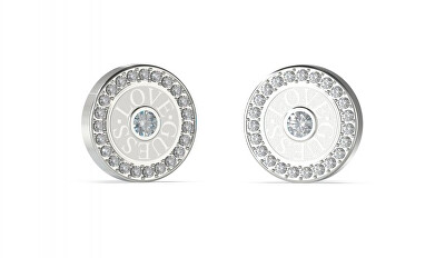 Guess - Módní ocelové náušnice Love Guess JUBE04081JWRHT/U