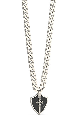 Guess - Módní ocelový náhrdelník pro muže South Elemeda JUMN04019JWSTBKT/U
