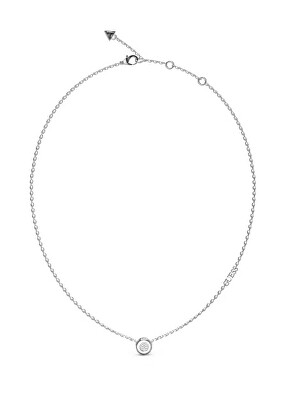 Guess - Módní ocelový náhrdelník se zirkony Stylish Guess JUBN04593JWRHT/U