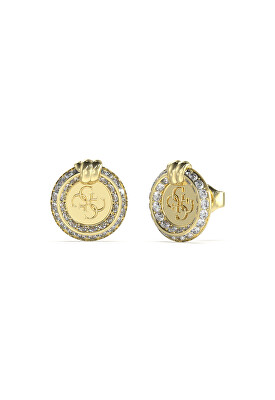 Guess - Módní pozlacené náušnice Knot You JUBE04058JWYGT/U
