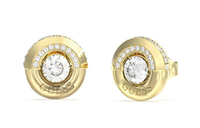 Guess - Elegantní náušnice se zirkonem a krystaly Majorelle JUBE05380JWYGT/U