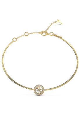 Guess - Módní pozlacený náramek 4G Crush JUBB04163JWYG