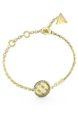 Guess - Módní pozlacený náramek 4G Rising JUBB04264JWYG