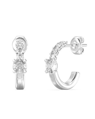 Guess - Nadčasové ocelové kruhy Piercing Studio JUBE06272JWRHT/U