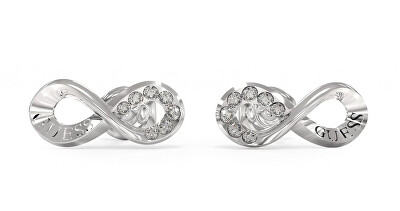 Guess - Nadčasové ocelové náušnice Endless Dream JUBE03262JWRHT/U