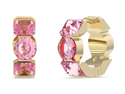 Guess - Nadčasové pozlacené náušnice Crazy Earrings JUBE03305JWYGRST/U