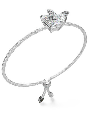 Guess - Něžný ocelový náramek s motýlkem Chrysalis JUBB04098JWRHT/U