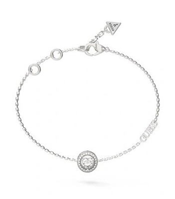 Guess - Něžný ocelový náramek se zirkony M`ama Non M`ama JUBB04668JWRH