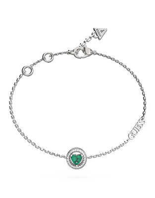 Guess - Něžný ocelový náramek se zirkony M`ama Non M`ama JUBB04668JWRHEM
