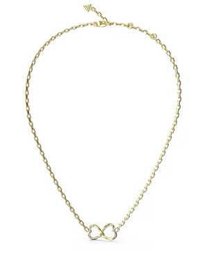 Guess - Něžný pozlacený náhrdelník se srdíčky Mon Amour JUBN04616JWYGT/U