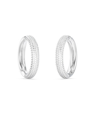 Guess - Oceľové kruhy s pavé kryštály Madison JUBE06425JWRHT/U