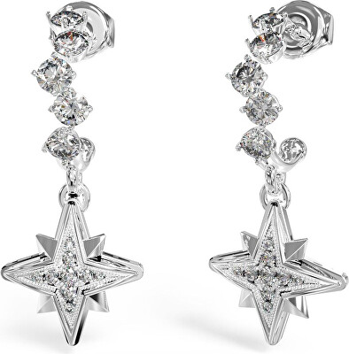 Guess - Ocelové náušnice Guess In The Sky JUBE03322JWRHT-U