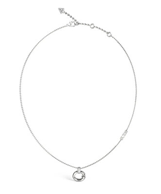 Guess - Ocelový náhrdelník s krystaly Oh My G JUBN04518JWRHT/U